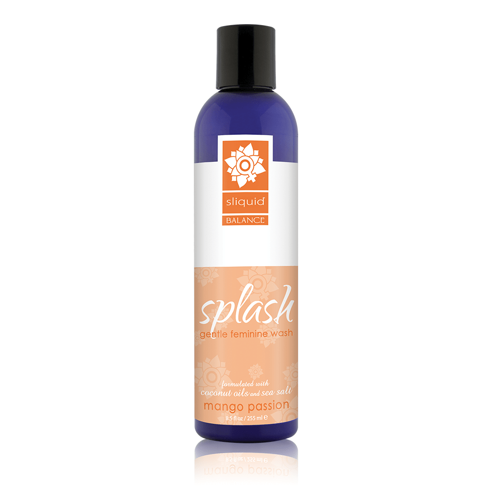 Sliquid Lubes Balance Splash Feminine Wash Mango Passion 8/5 oz