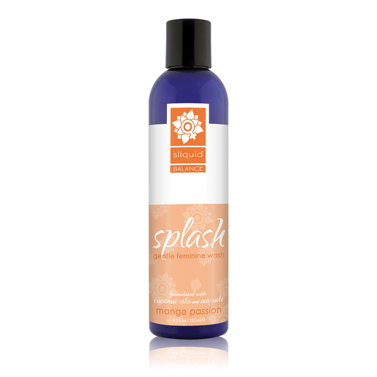 Sliquid Lubes Balance Splash Feminine Wash Mango Passion 8/5 oz