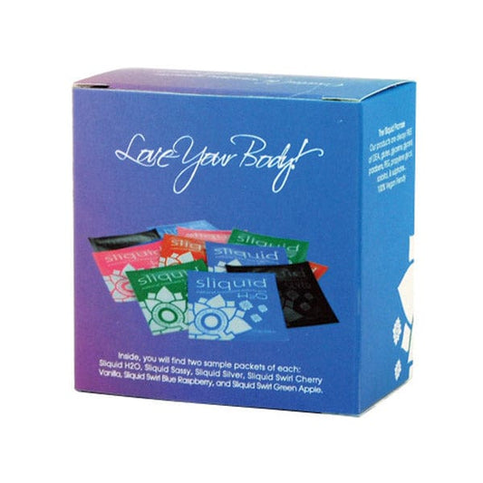 Sliquid Lubes Naturals Sampler Lube Cube
