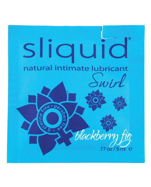Sliquid Lubes Naturals Swirl Pillows - Blackberry Fig 0.17 oz