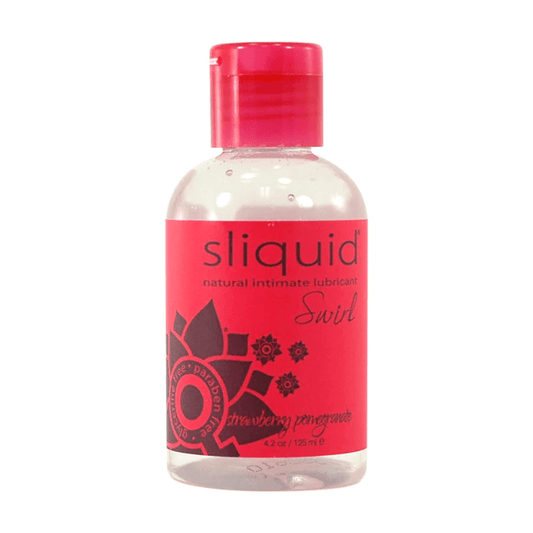 Sliquid Lubes Naturals Swirl - Strawberry Pomegranate 4.2oz