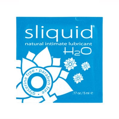 Sliquid Lubes Pillow Pack  H2O .17oz