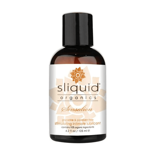 Sliquid Lubes 4.2oz Sliquid Organics Sensation 4.2oz