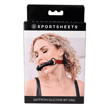 Sportsheets BDSM Saffron Silicone Bit Gag