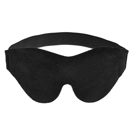 Sportsheets BDSM Soft Blindfold, Black