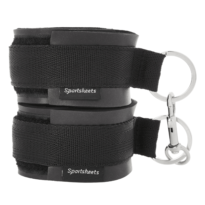 Sportsheets BDSM Sports Cuffs - Black