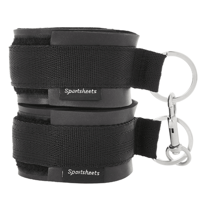 Sportsheets BDSM Sports Cuffs - Black