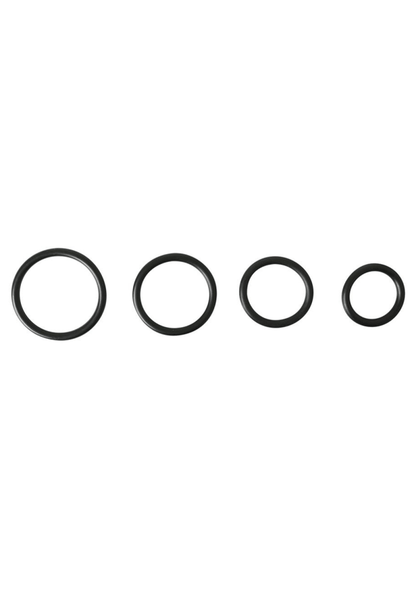Sportsheets For Him O-Rings Set - 4 Assorted Sizes