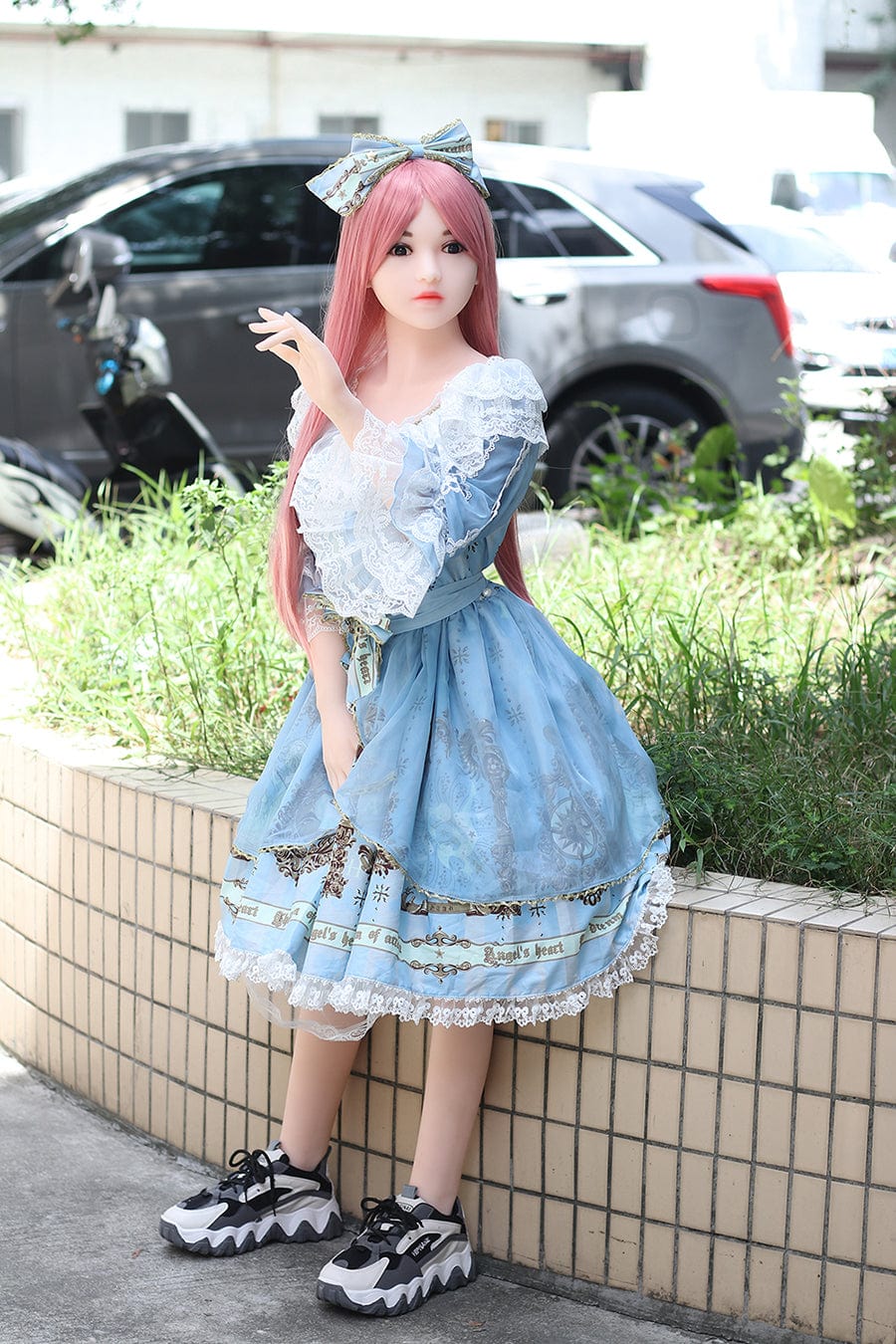 SY Doll SEX DOLL Isabelle 140cm (D-Cup) Lolita Dress Sex Doll TPE - SY Doll