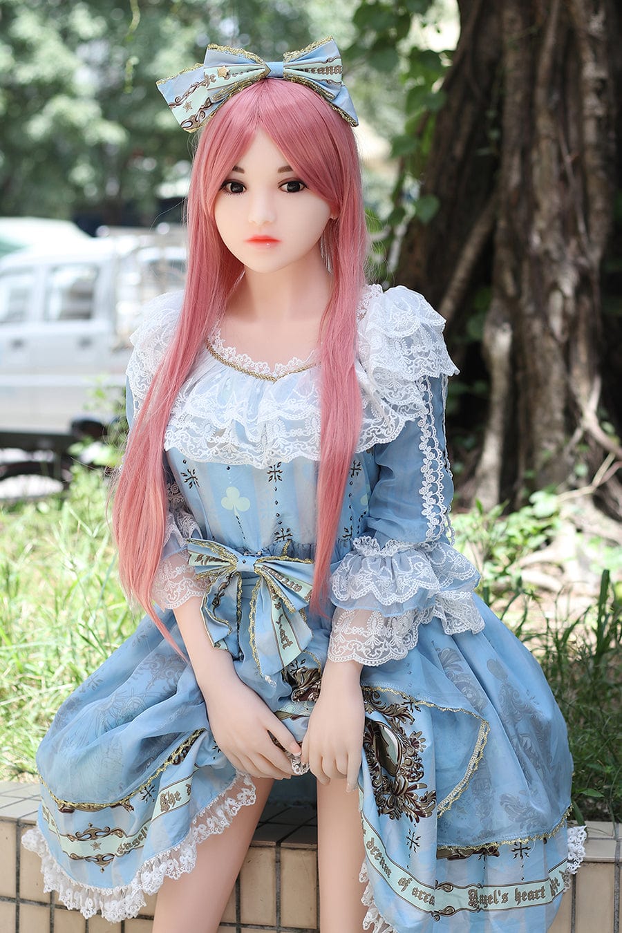 SY Doll SEX DOLL Isabelle 140cm (D-Cup) Lolita Dress Sex Doll TPE - SY Doll