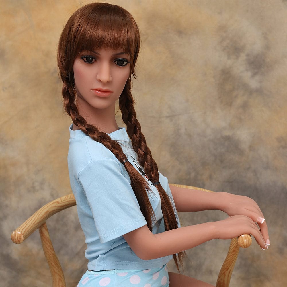 SY Doll SEX DOLL Kendra 148cm (C-Cup) Braided Hair TPE Premium Sex Doll - SY Doll