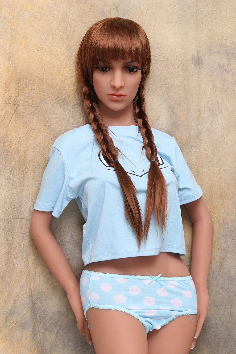 SY Doll SEX DOLL Kendra 148cm (C-Cup) Braided Hair TPE Premium Sex Doll - SY Doll