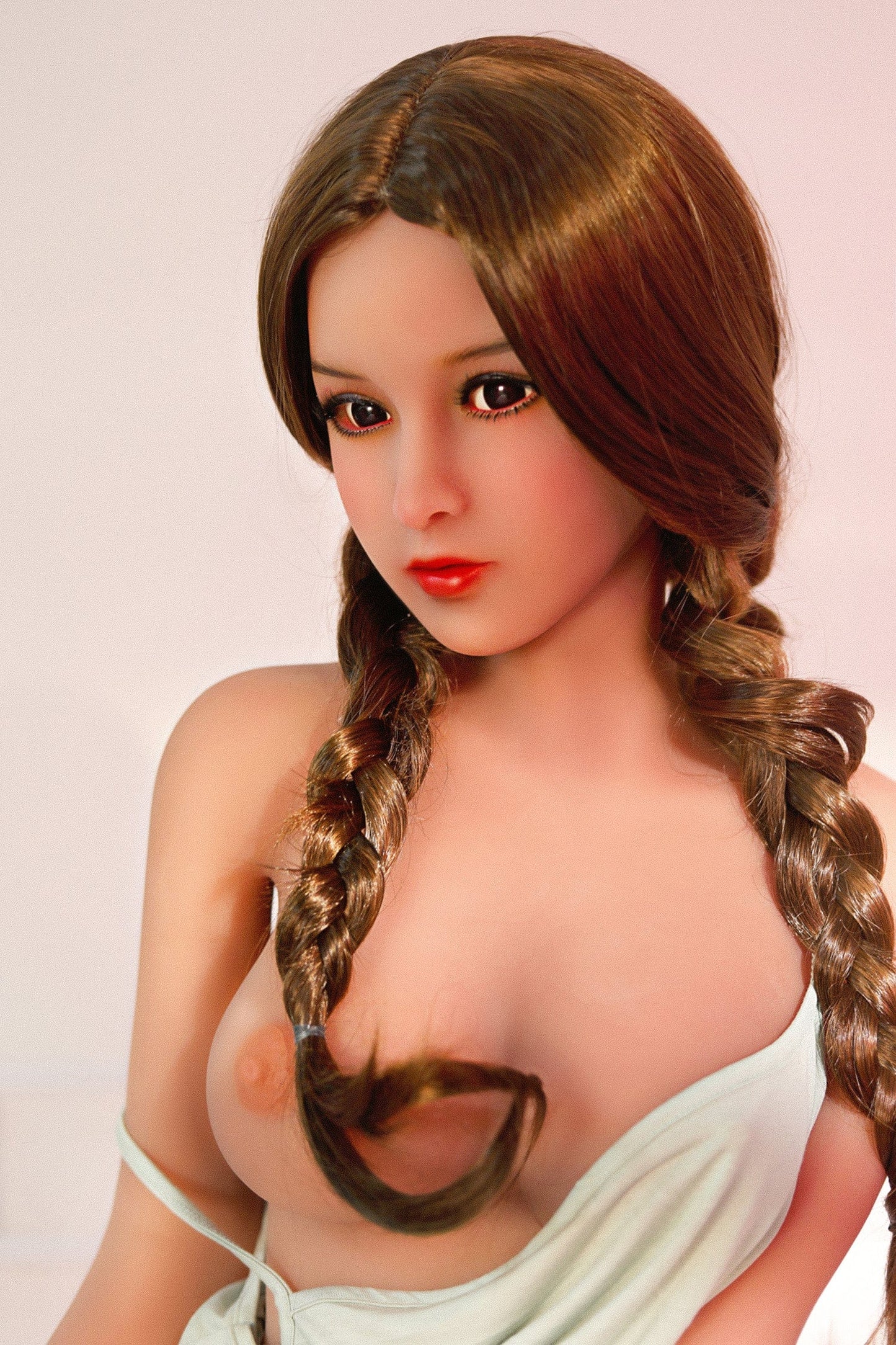 SY Doll SEX DOLL Lallay 140cm (C-Cup) Brunnete Braided Hair Sex Doll - SY Doll