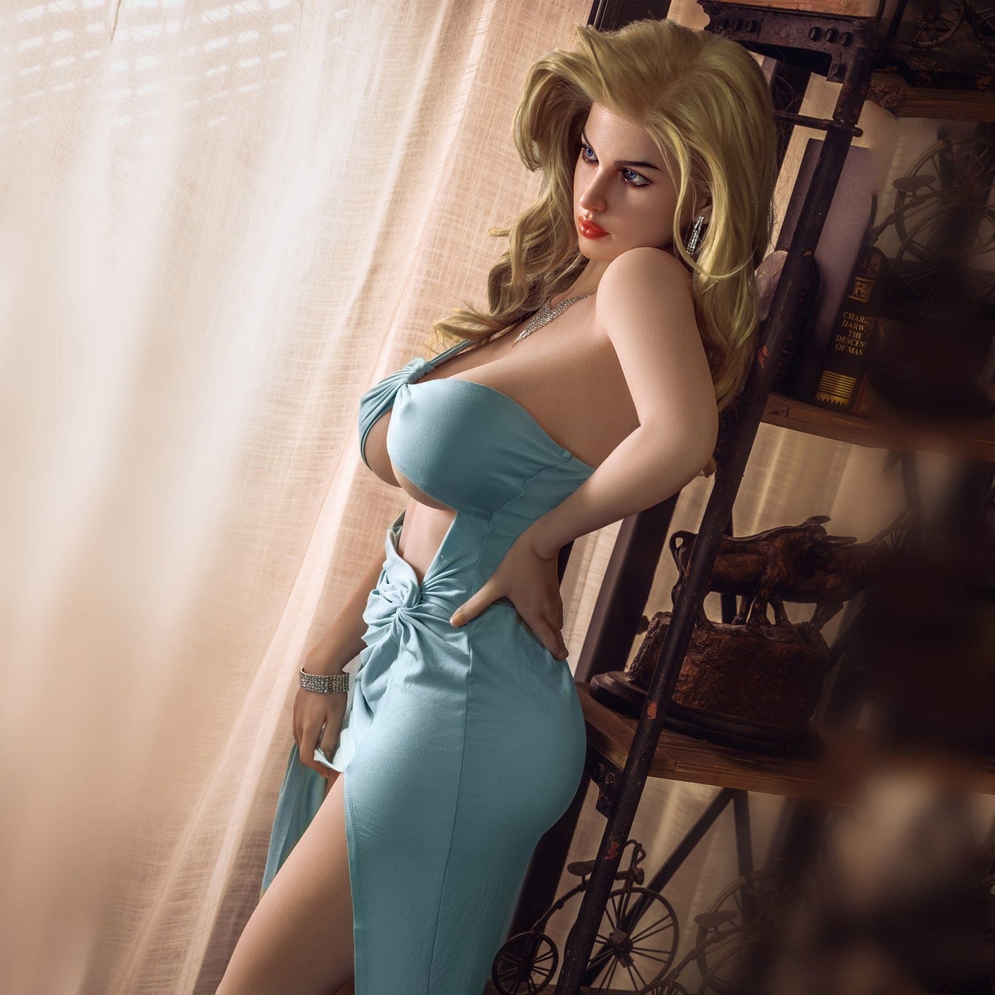 SY Doll SEX DOLL Zena 170cm (D-Cup) Silicone Head Blonde Doll - SY Doll (USA Stock)