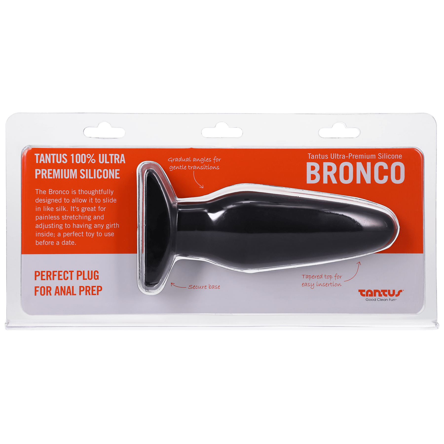 Tantus Anal Toys Silicone Bronco Silicone Butt Plug