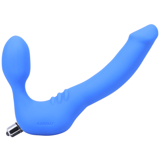 Tantus Anal Toys Default Strapless Slim Azure Medium