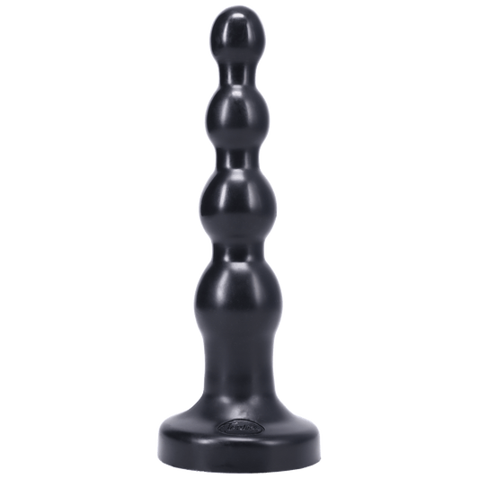 Tantus Anal Toys Black Tantus Silicone Large Ripple Butt Plug Black