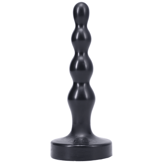 Tantus Anals Toys Black Tantus Silicone Ripple Small Silicone Butt Plug Black