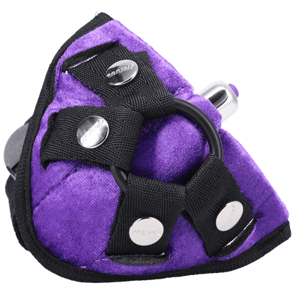 Tantus Anals Toys Default Velvet Vibrating Harness Lilac