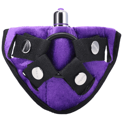 Tantus Anals Toys Default Velvet Vibrating Harness Lilac