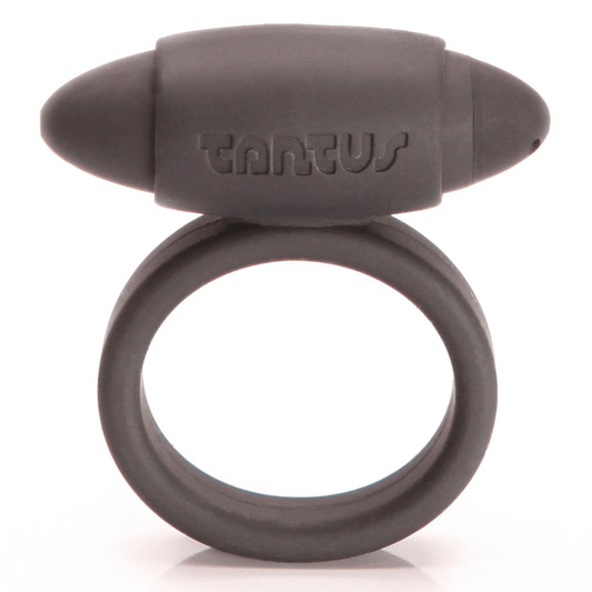 Tantus Anals Toys Black Vibrating Super Soft Cock Ring Black
