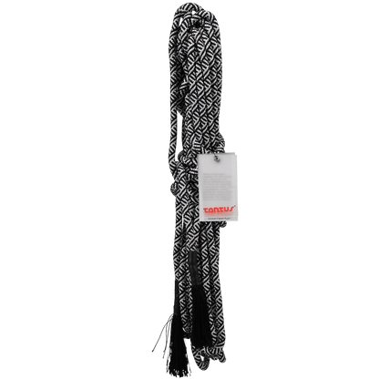 Tantus BDSM Rope - 30 Feet - Silver, Onyx