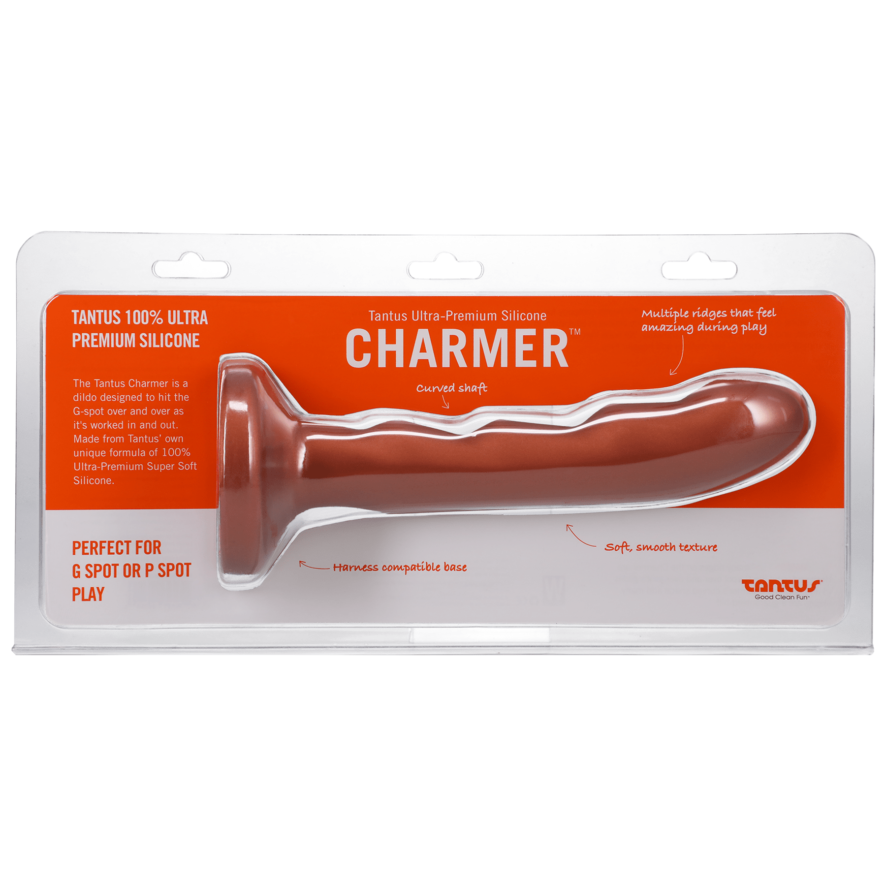 Tantus Dongs & Dildos Charmer - Copper