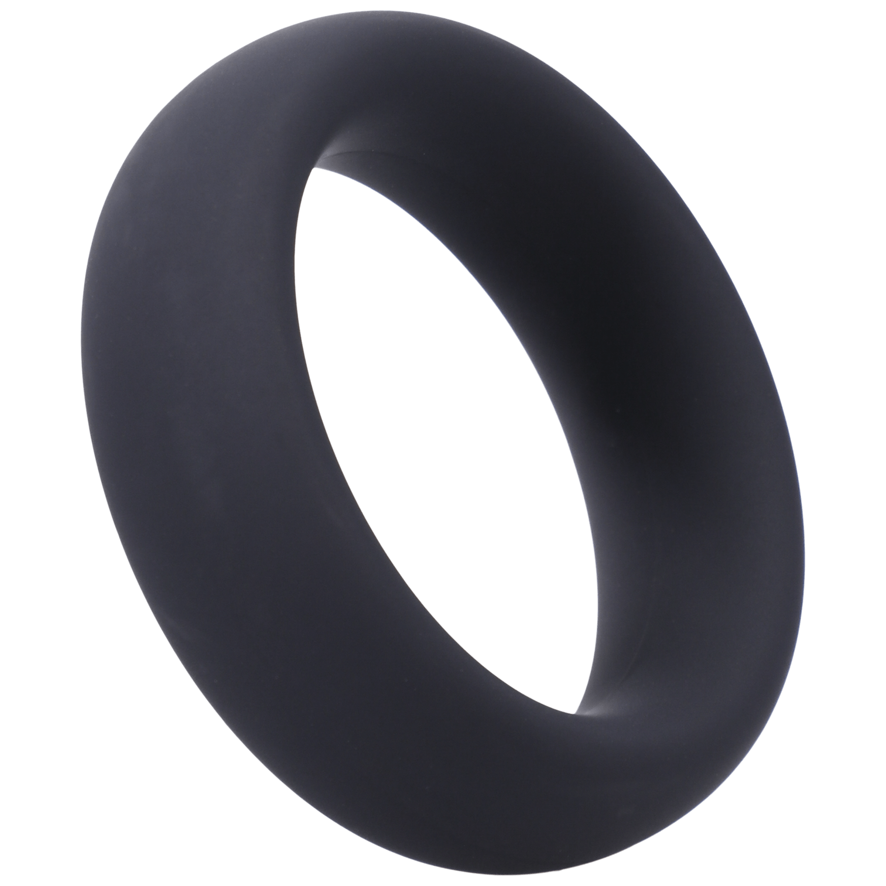 Tantus For Him Black Cock Ring Advanced 1 3/4 inches  Black