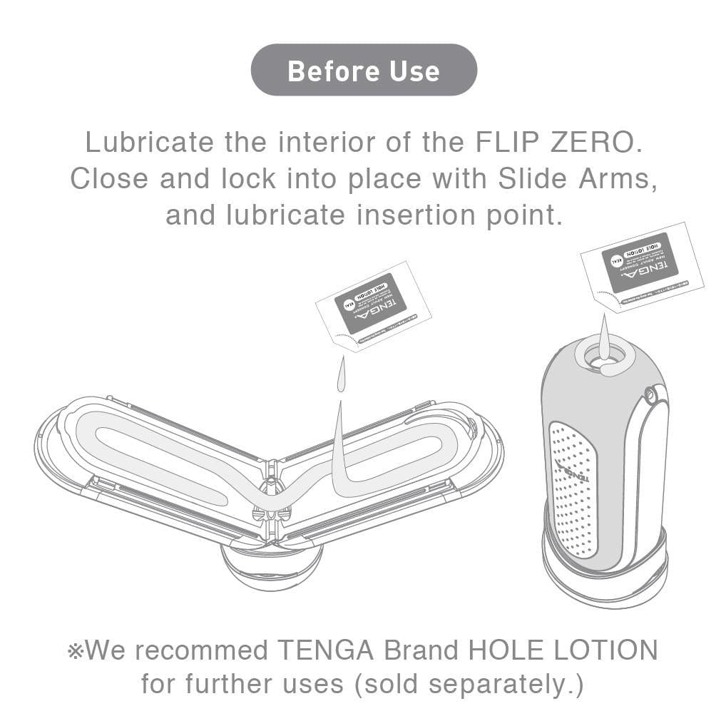 Tenga For Him Flip Zero Gravity - White