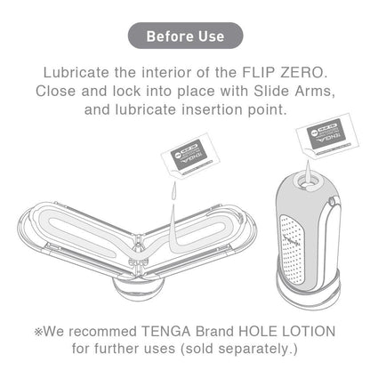Tenga For Him Flip Zero Gravity - White