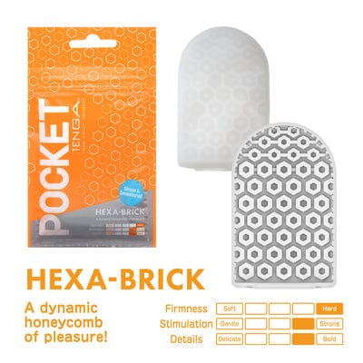 Tenga For Him POCKET TENGA HEXA-BRICK