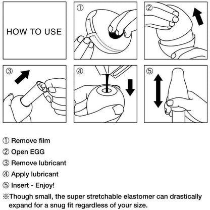 Tenga For Him Tenga Egg Thunder Male Masturbator