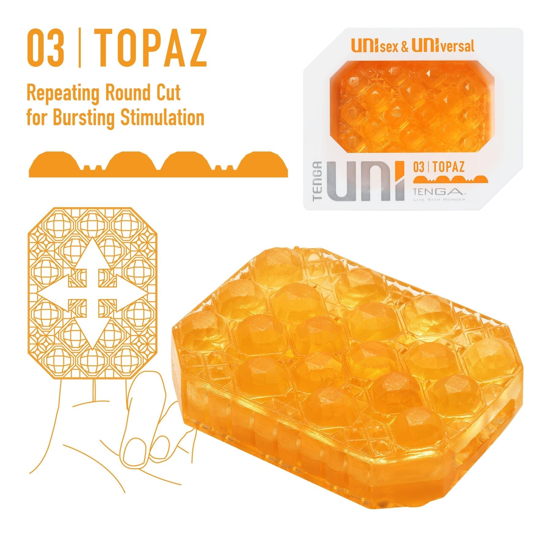 Tenga For Him UNI TOPAZ