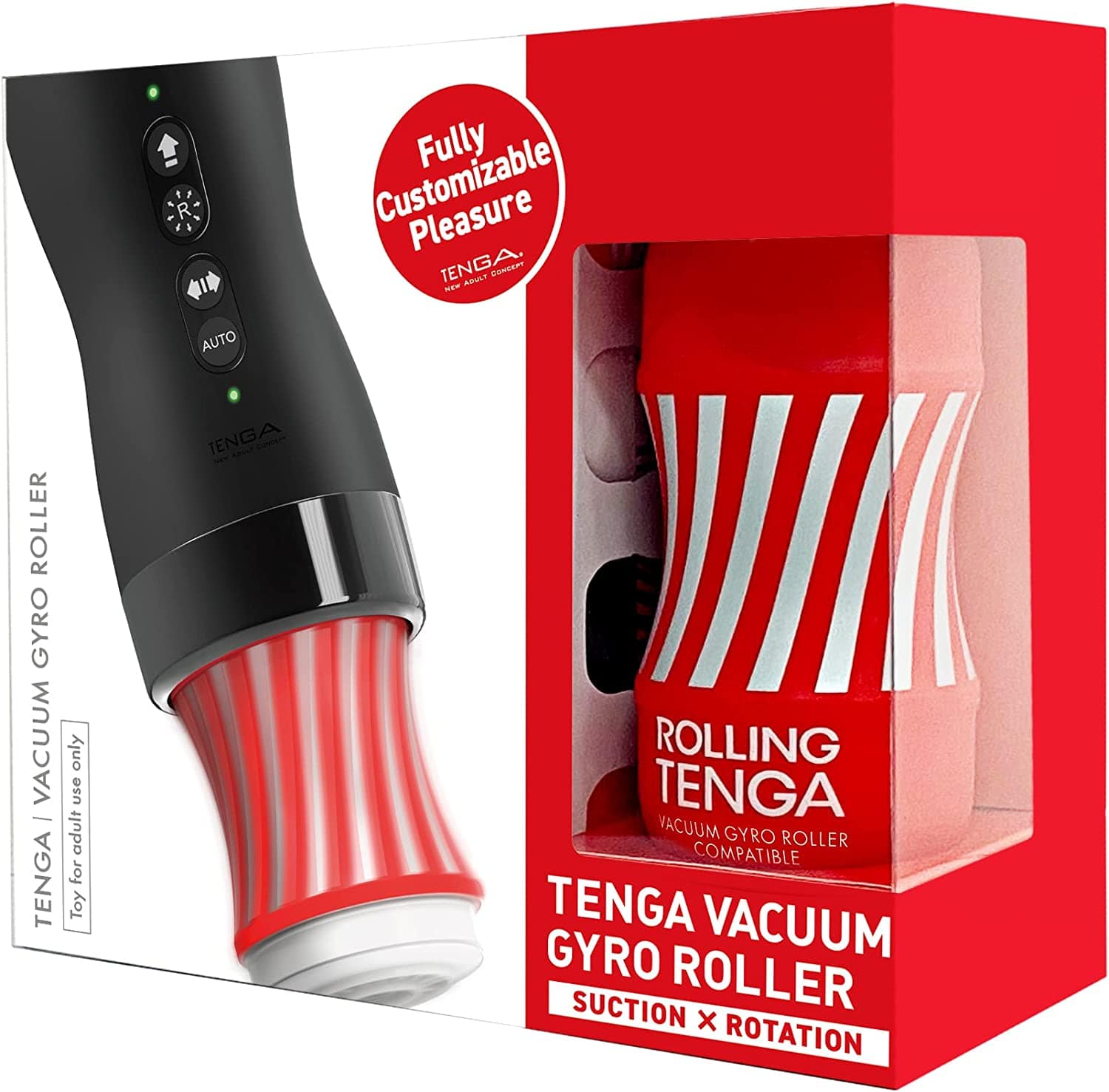 Tenga For Him VACUUM GYRO ROLLER