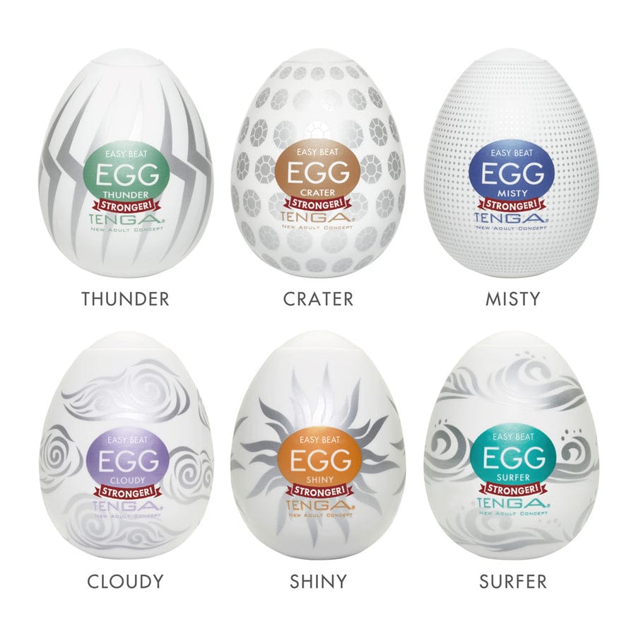 Tenga Other Default EGG HardBoiled 6pack Variety Pack