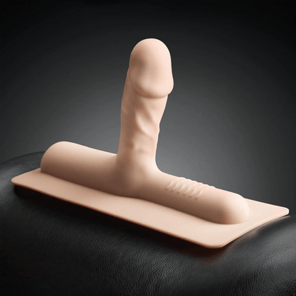 The Cowgirl Vibrators Bronco - Realistic Silicone Attachment - Vanilla