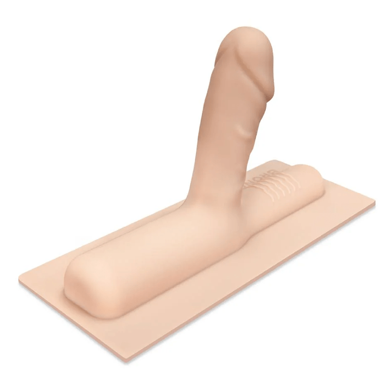 The Cowgirl Vibrators Bronco - Realistic Silicone Attachment - Vanilla