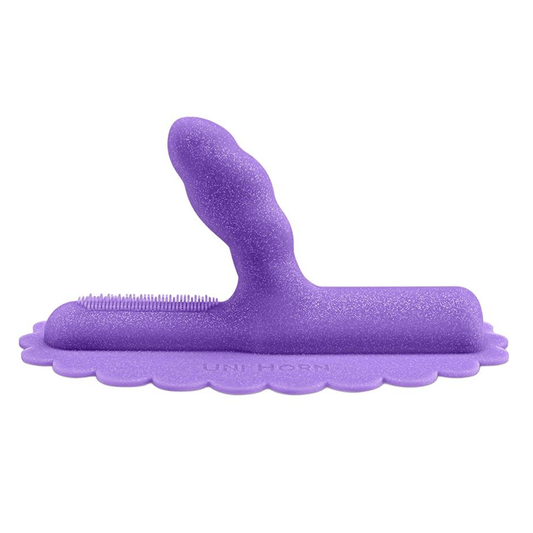 The Cowgirl Vibrators Uni Horn - Twisted Textured Silicone Attachment