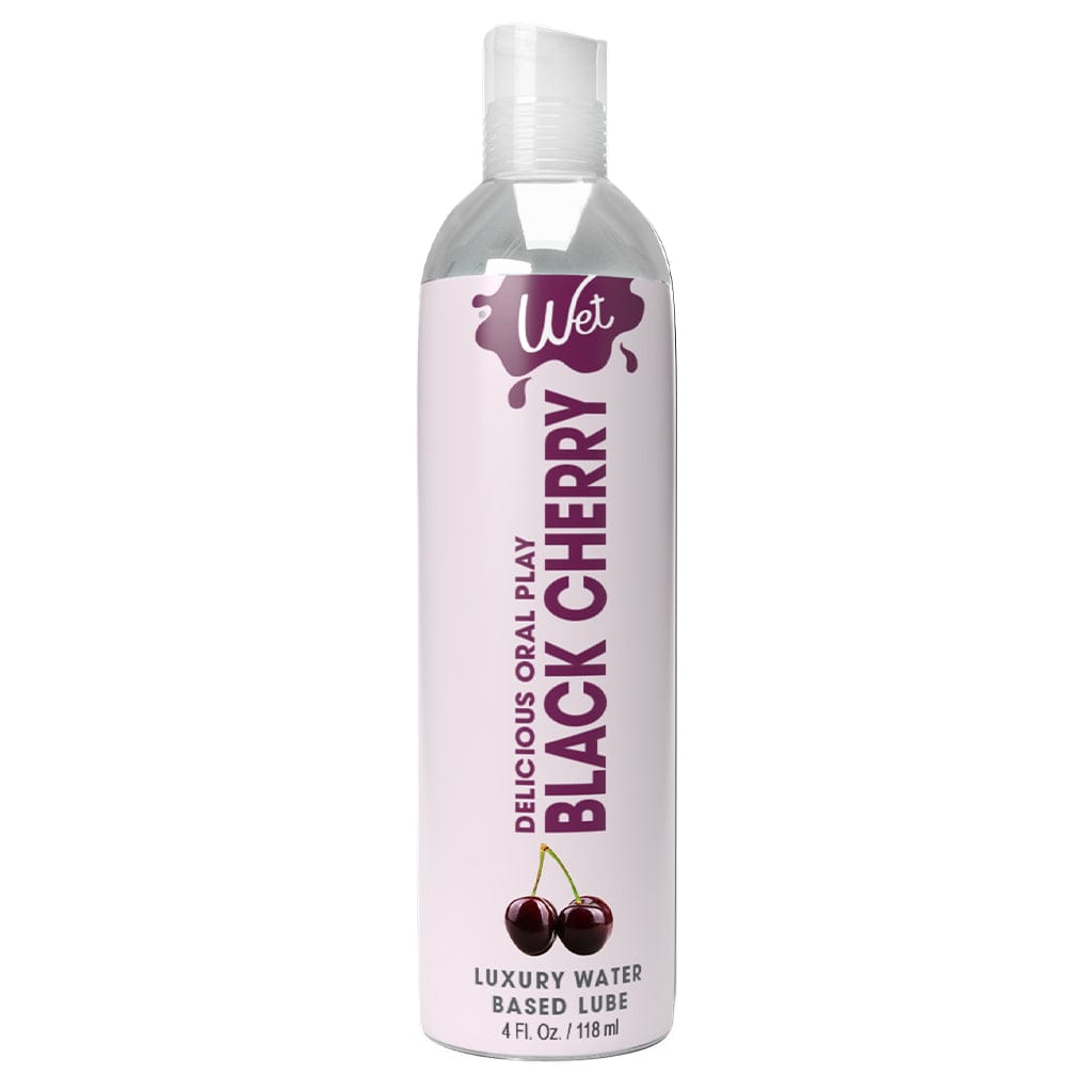 Wet Lubes Black Cherry 4 Fl. Oz. / 118 ml