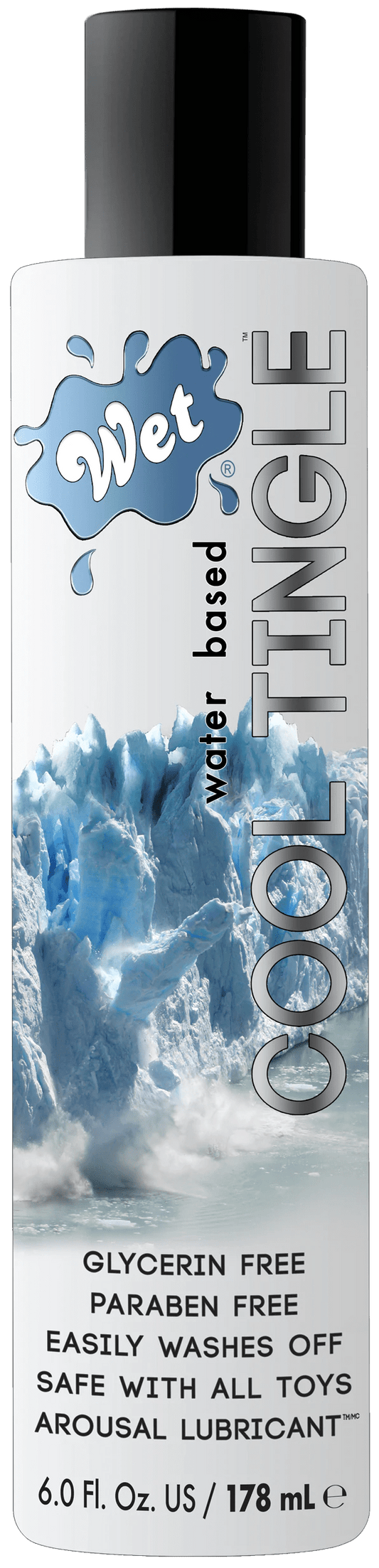Wet Lubes Cool Tingle Water Based 6 Fl. Oz./178mL