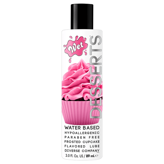 Wet Lubes Desserts Frosted Cupcake 3oz