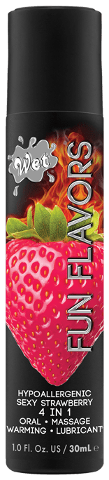 Wet Lubes Fun Flavors® Sexy Strawberry 1 Fl. Oz./30mL