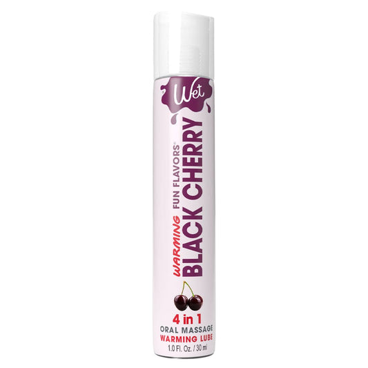 Wet Lubes Fun Flavours Black Cherry 1 Fl. Oz. / 30 ml