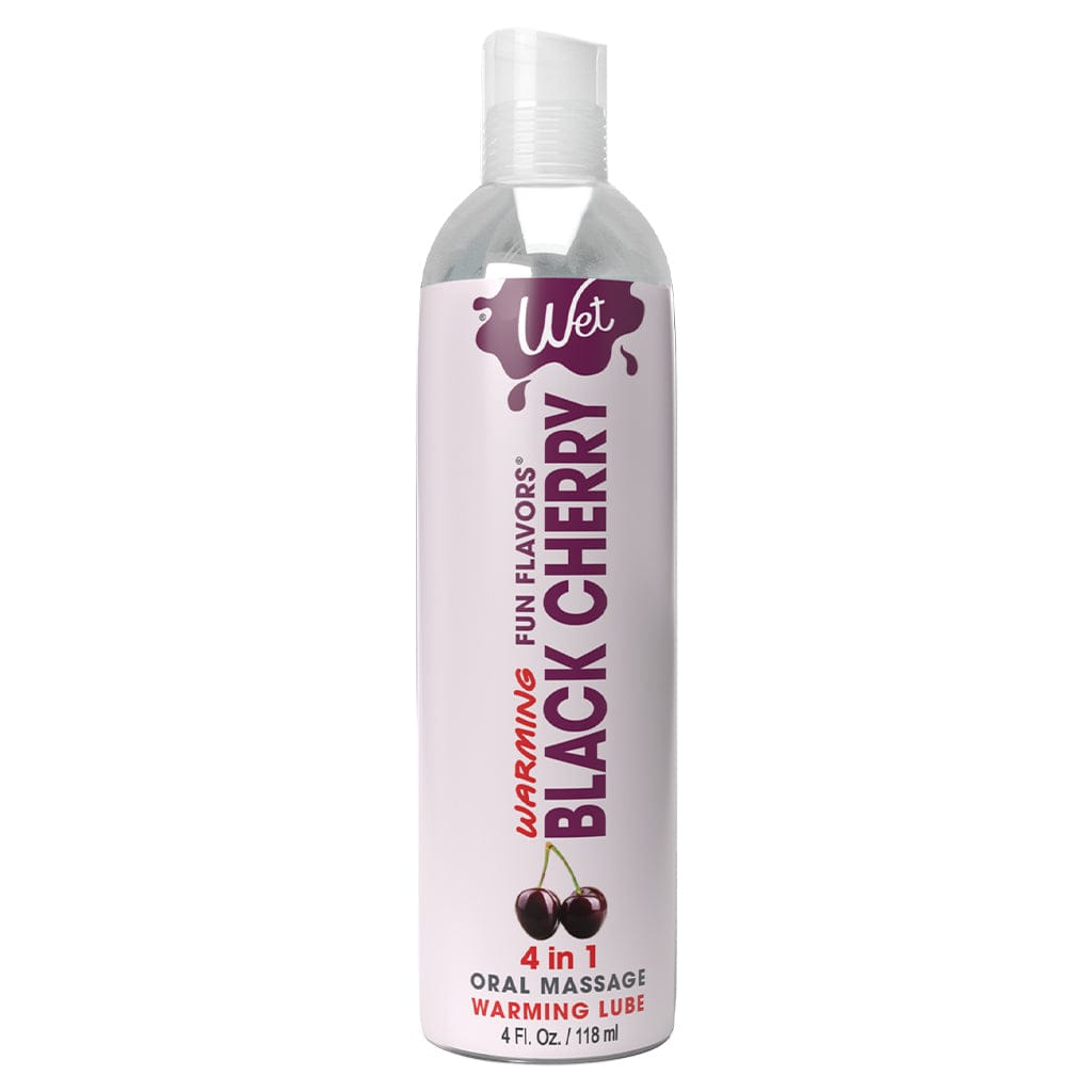 Wet Lubes Fun Flavours Black Cherry 4 Fl. Oz. / 118 ml