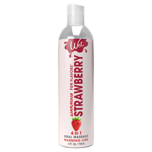 Wet Lubes Fun Flavours Strawberry 4 Fl. Oz. / 118 ml