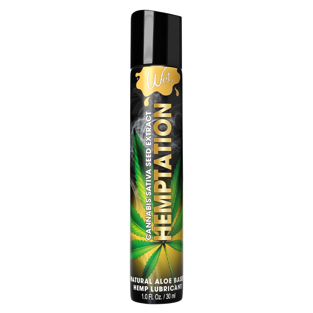 Wet Lubes Hemptation 1 Fl. Oz. / 30 ml