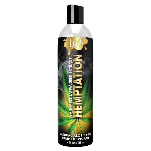 Wet Lubes Hemptation 4 Fl. Oz. / 118 ml