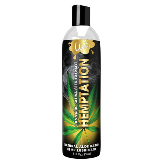 Wet Lubes Hemptation 8 Fl. Oz. / 236 ml