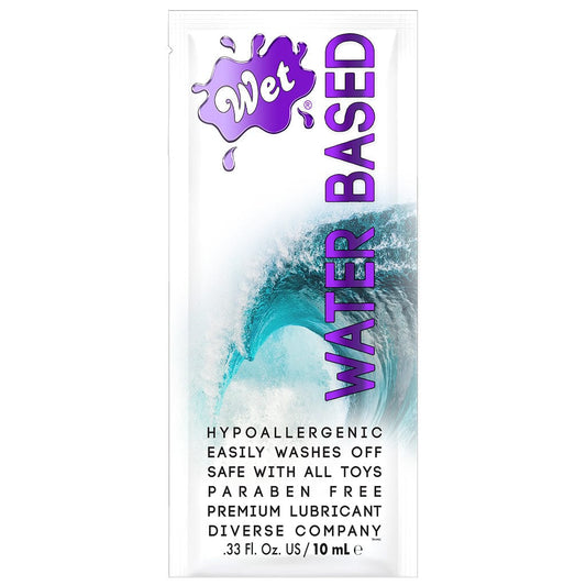 Wet Lubes Original® Water Based Gel .33 Fl. oz./10mL