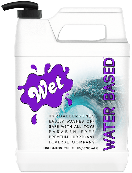 Wet Lubes Original Water Based Sex Lube Gallon